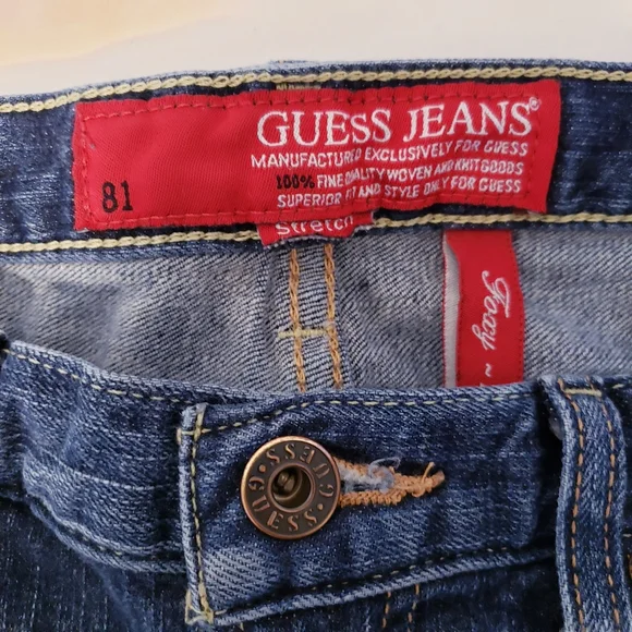 Guess Blue Foxy Flare Women's Jeans Size 27 - Picture 2 of 15